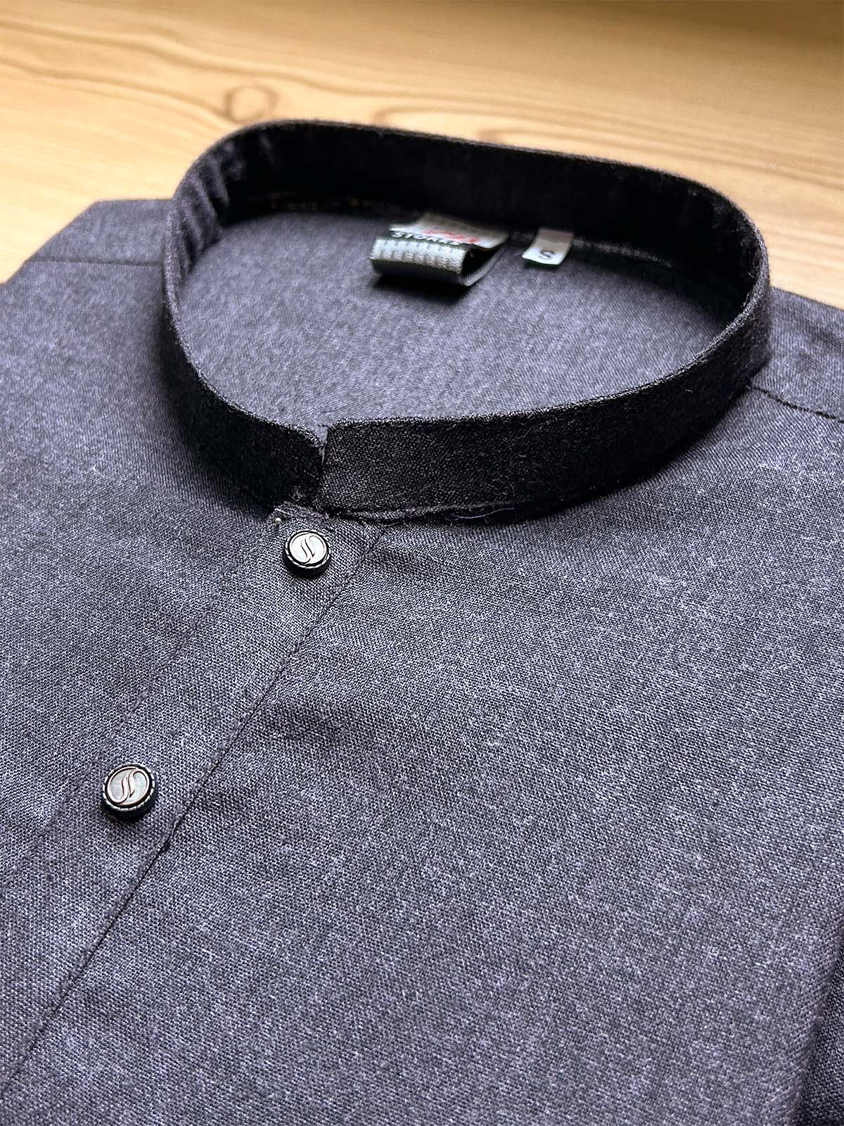 823-1 Woollen Stitched Suit Kameez Shalwar For Men MSK312