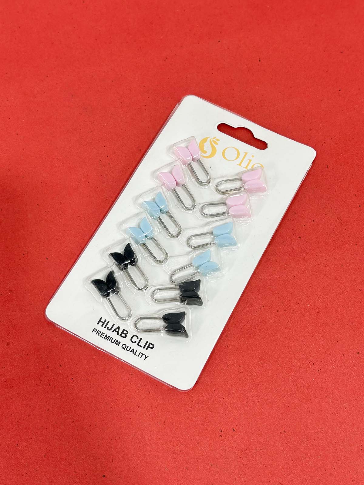 Pack of 12 Clip Pins For Scarf and Hijab GHC107