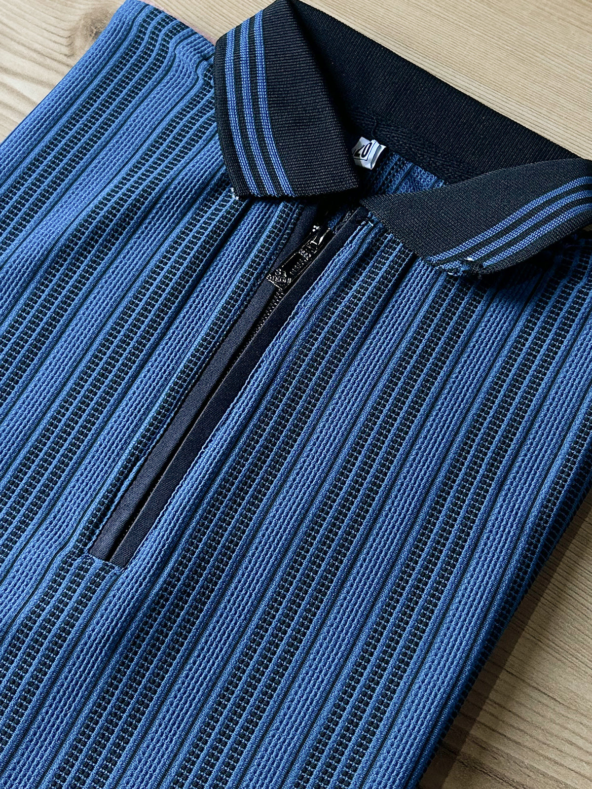 5Yrs - 14Yrs Blue Old Money Polo T-Shirt For Boys BTS137