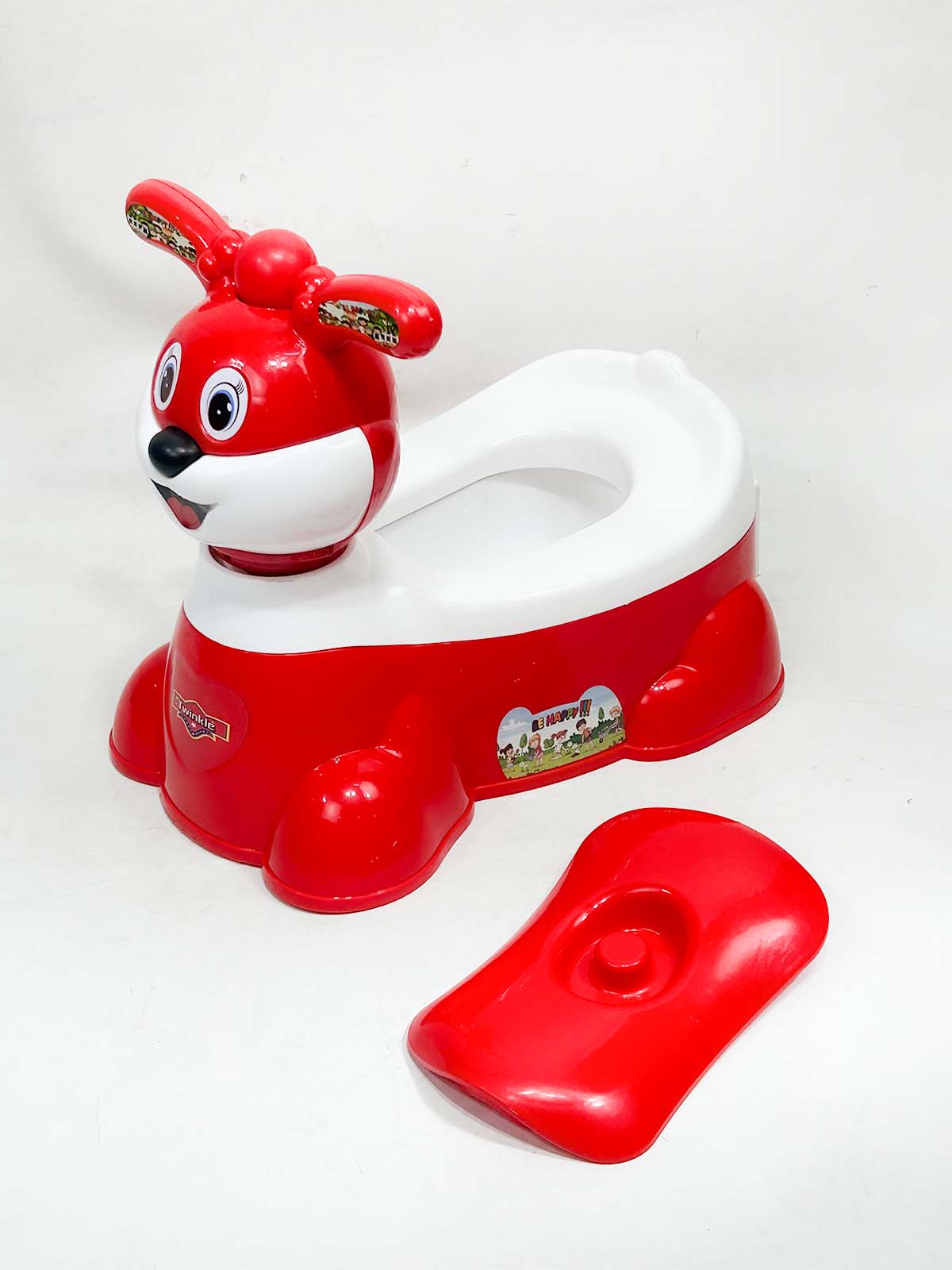 Bunny Red Shaped Baby Potty Seat BPS10