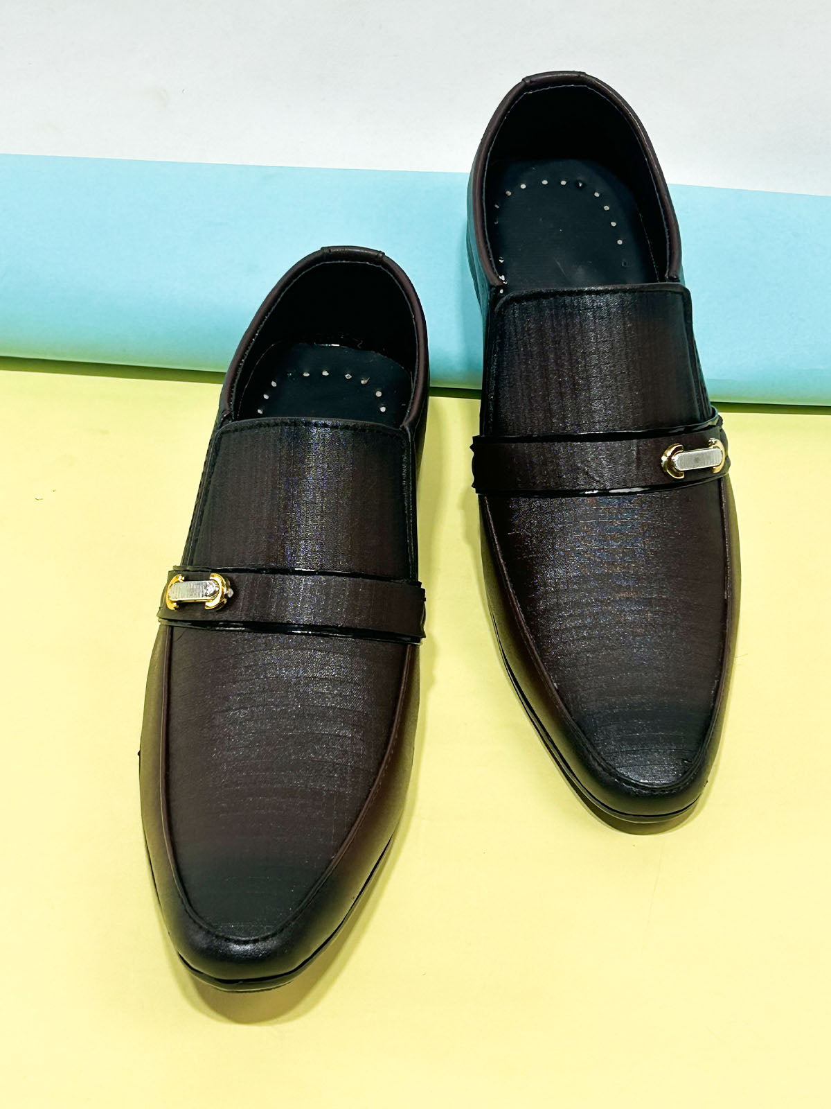 Dark Brown Formal Shoes For Men MS168
