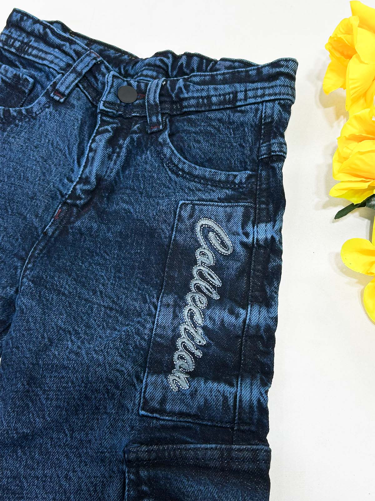 5Yrs - 15Yrs Blue Baggy Denim Jeans For Boys BJ16