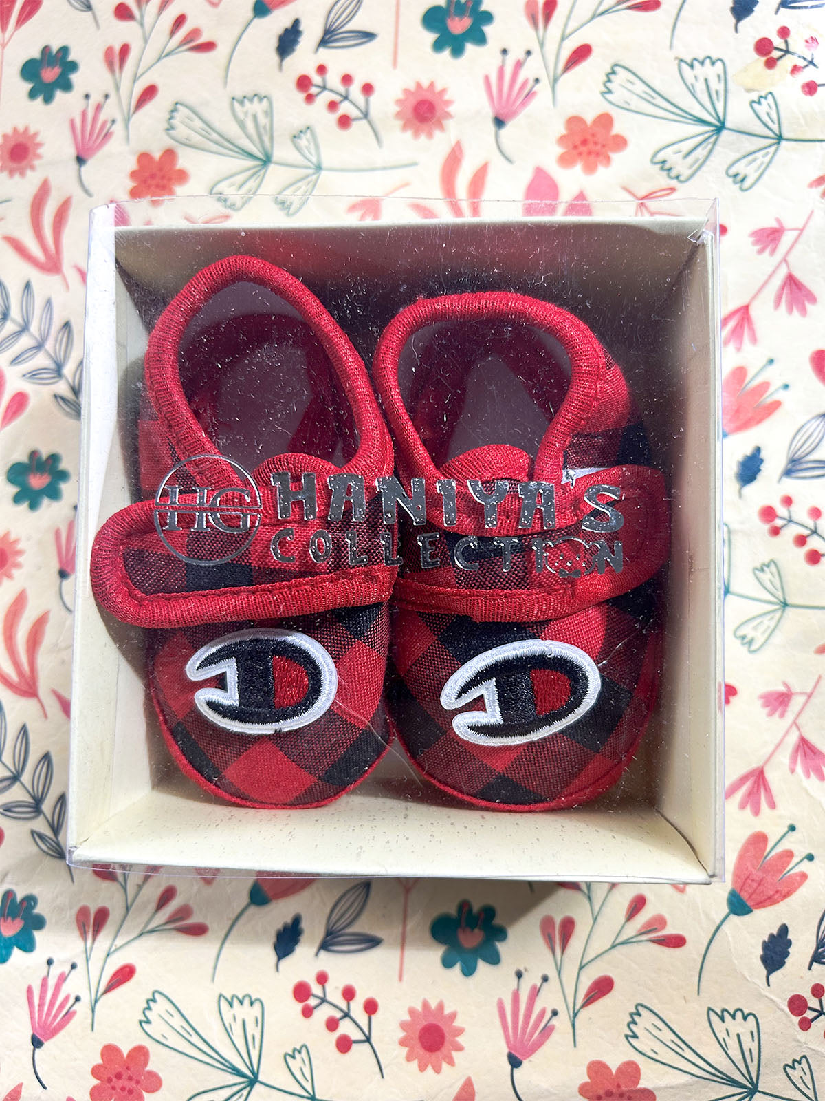 Red Bootie For Newborn NB118
