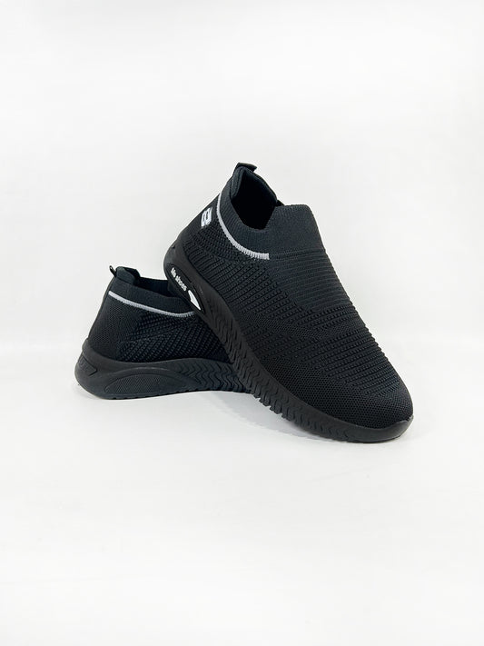 Black Casual Sneakers For Men MJS185