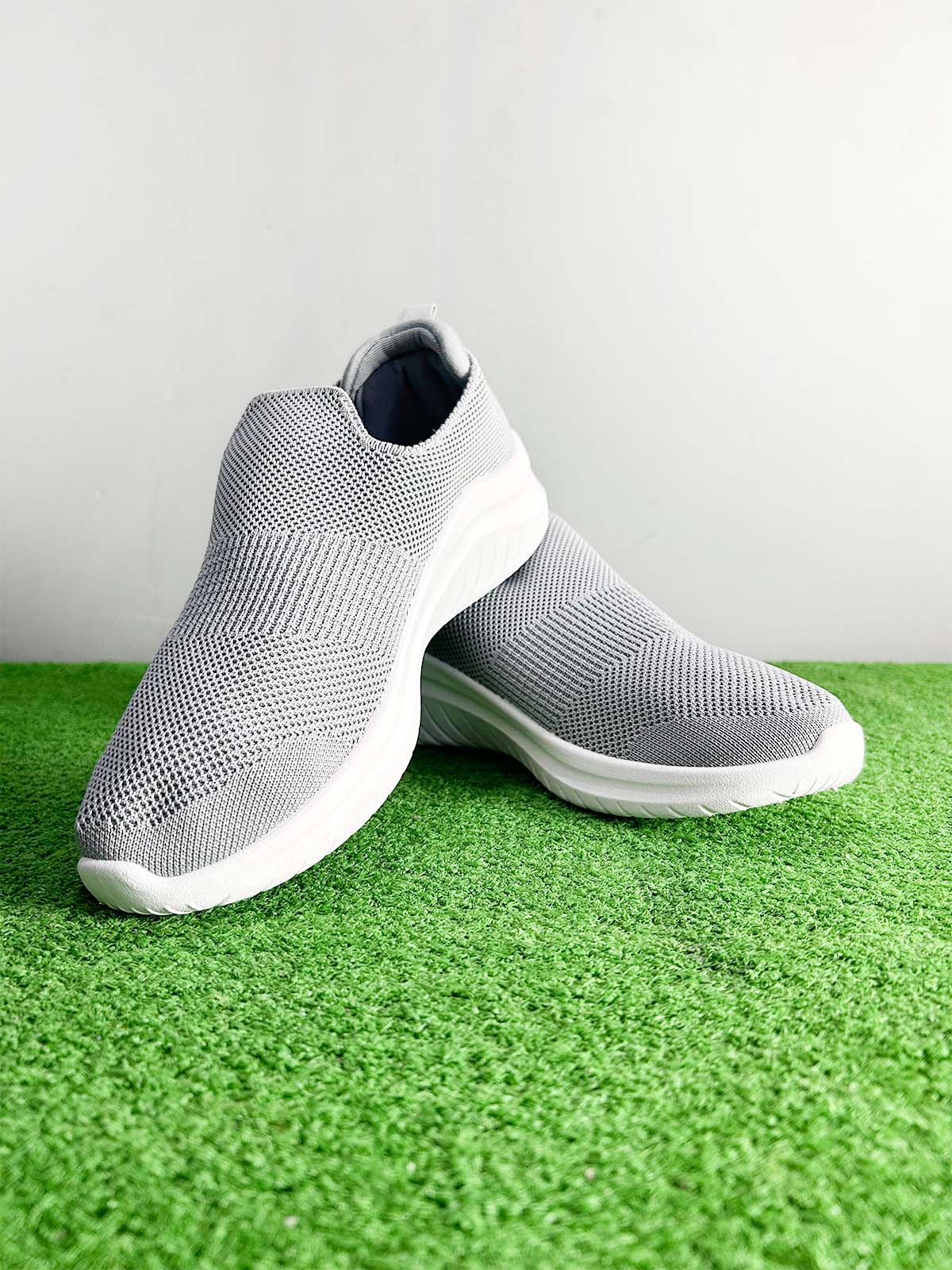 Grey Casual Sneakers For Men MJS192