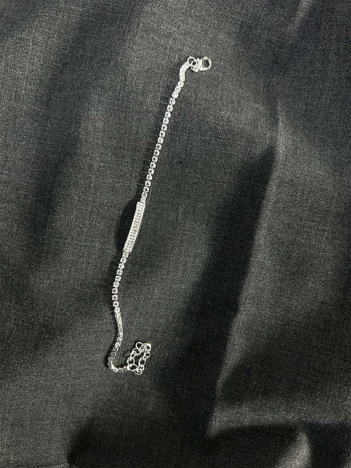 Silver Fancy Bracelet WGN16