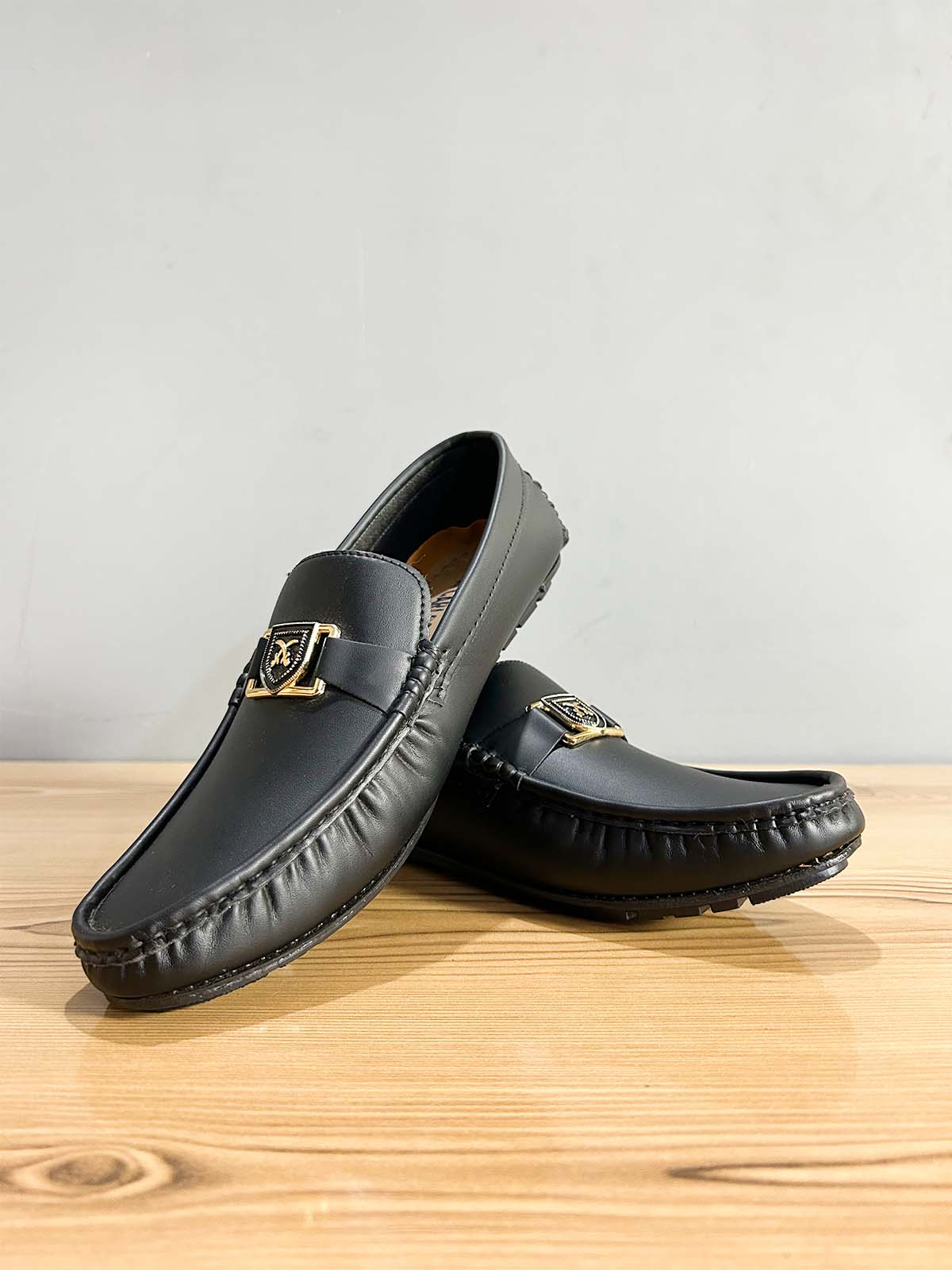 Black Loafers for Men ML87