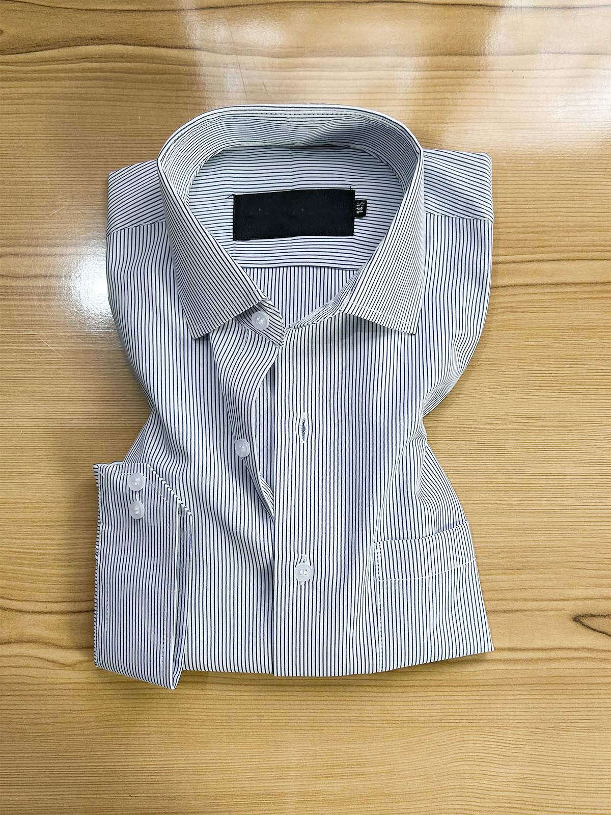 Blue Lines Formal Dress Shirt For Men MFS419