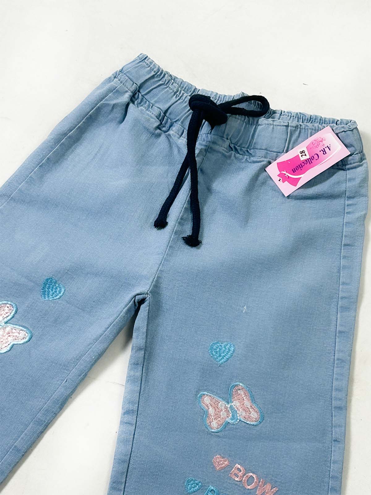 8Yrs - 14Yrs Blue Stretchable Denim Jeans For Girls AR GJ34