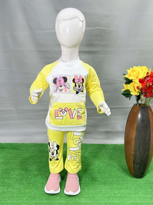 1Yr - 8Yrs Yellow Suit For Girls WG GS361