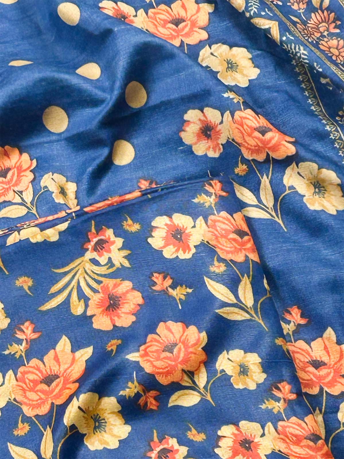 3Pcs Unstitched Digital Lawn Suit For Women WU243