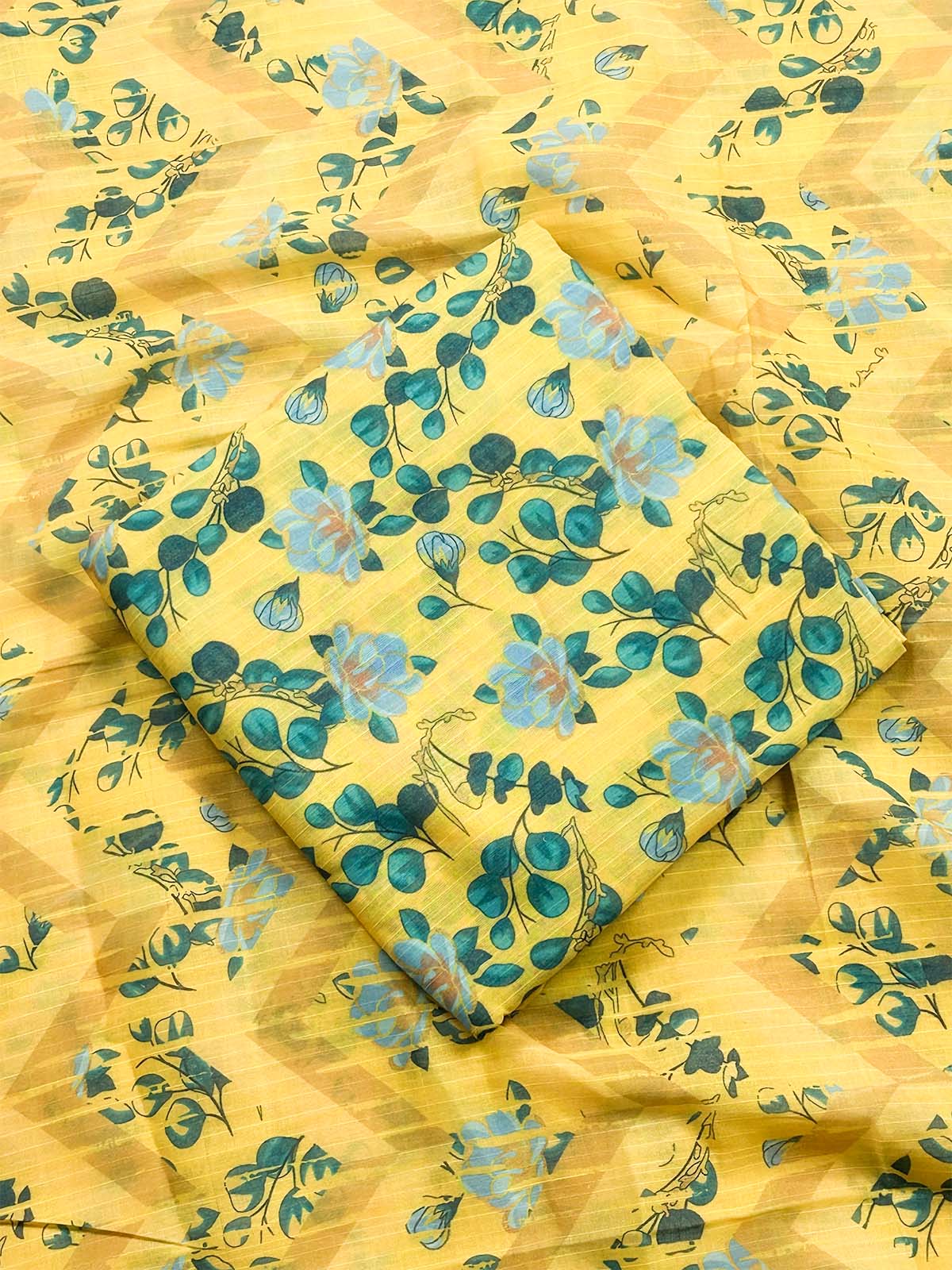 3Pcs Unstitched Digital Lawn Suit For Women WU267