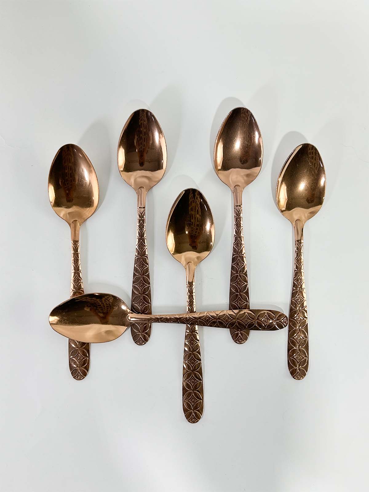 Pack of 6 Stainless Steel Table Spoons 02 D116