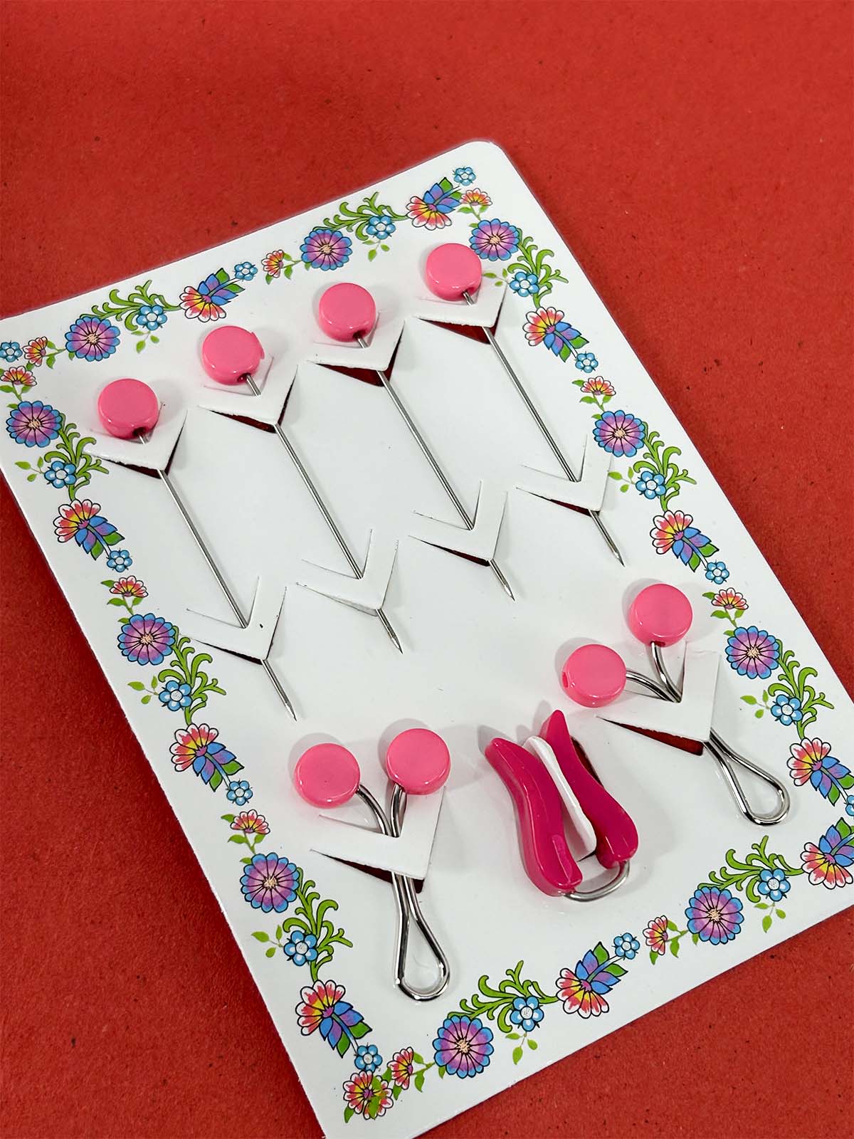 Pack of 7 Clip Pins For Scarf and Hijab GHC108