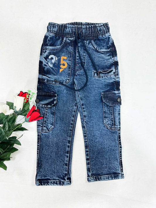 3Yrs - 9Yrs Blue Demin Jeans For Boys BJ37
