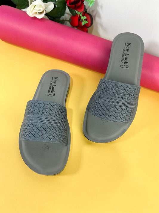 Grey Casual Slipper for Women WS38