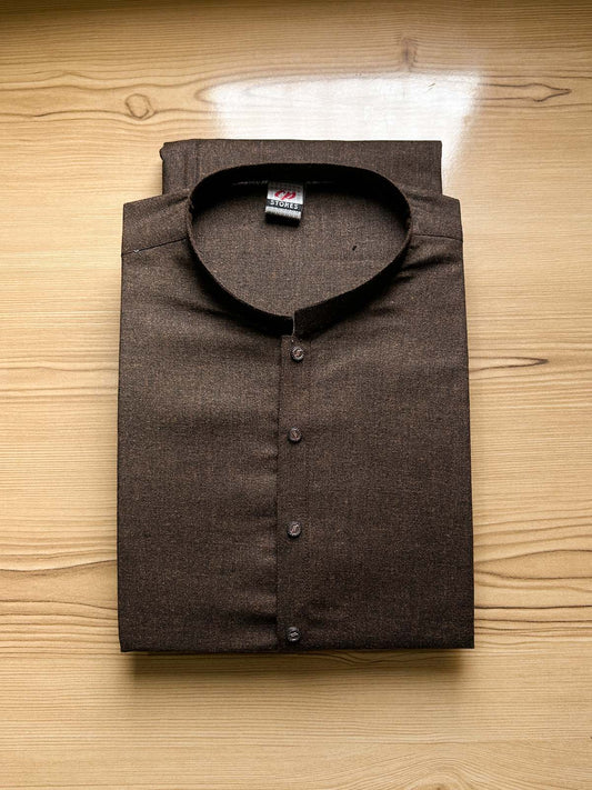 823-8 Woollen Stitched Suit Kameez Shalwar For Men MSK314