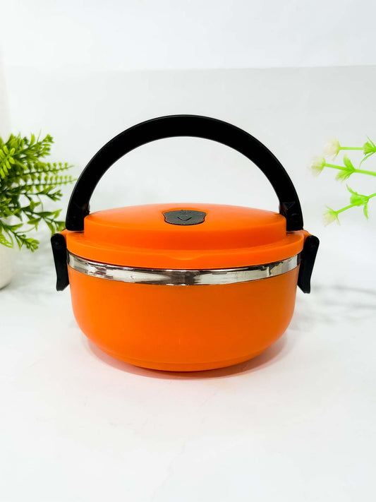 Orange Layers Stainless Steel Lunch Box 700ml WTB40