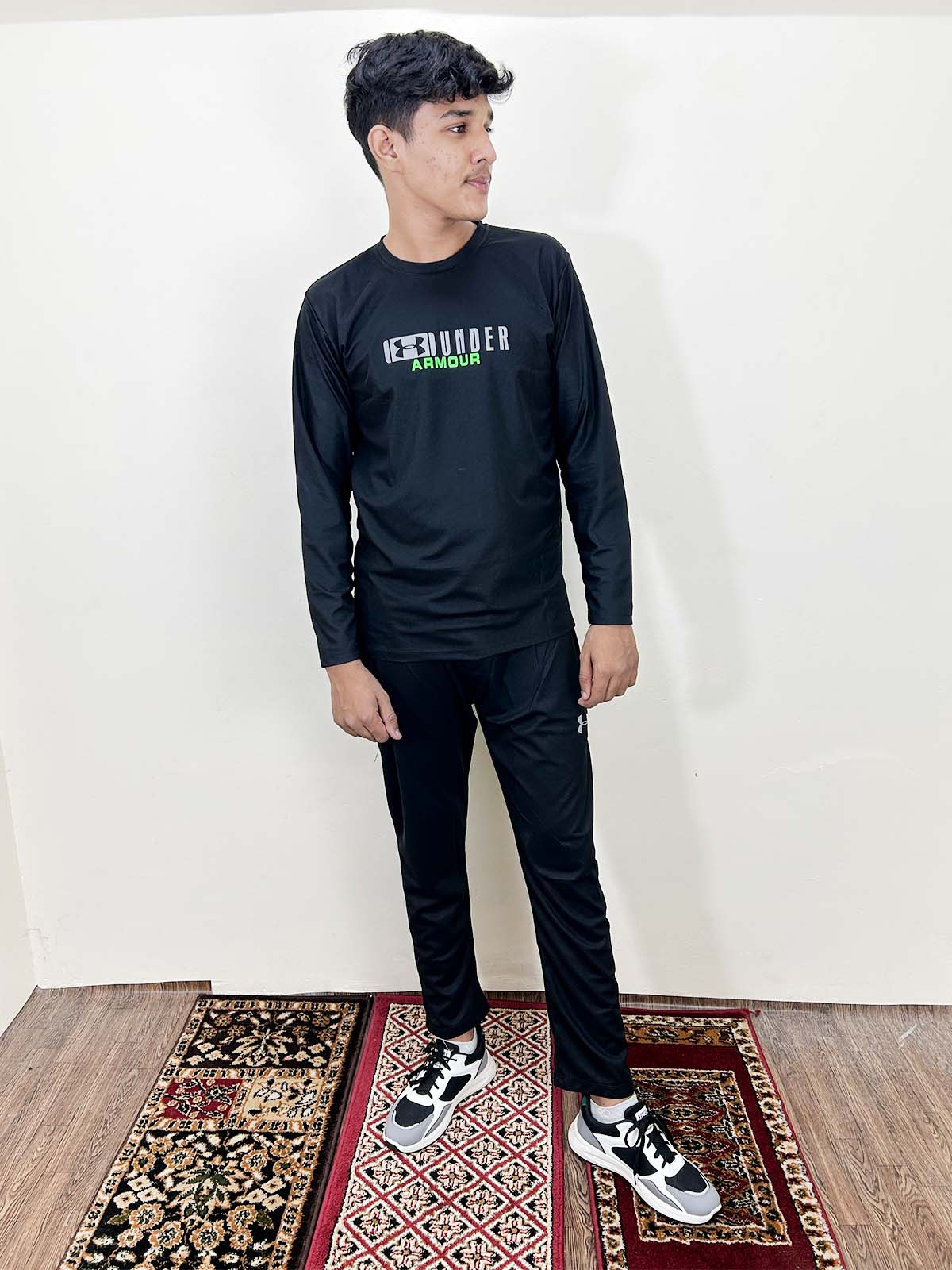 Black Dri-FIT Track Suit For Men MG MTRS58