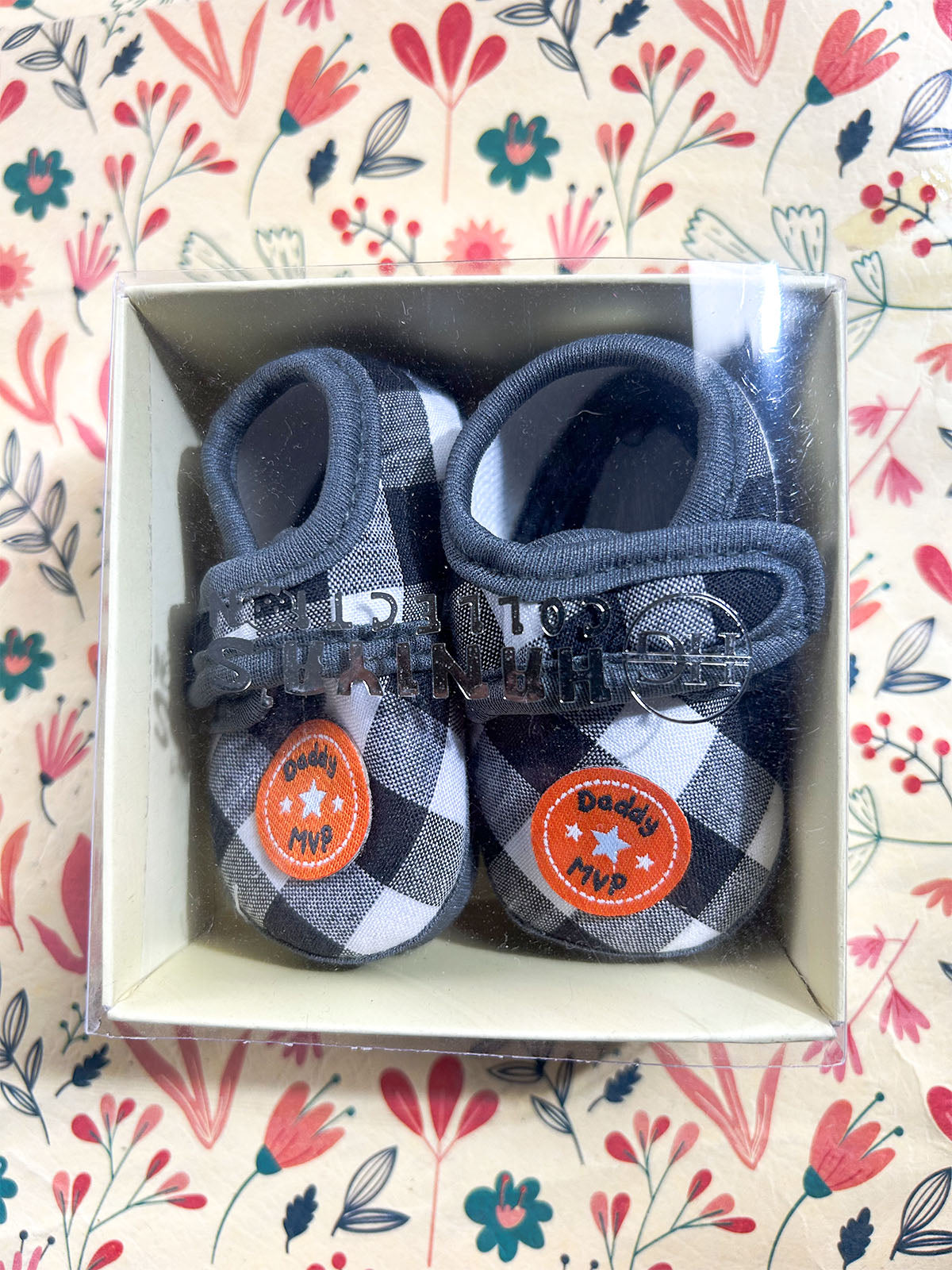 Grey Bootie For Newborn NB119