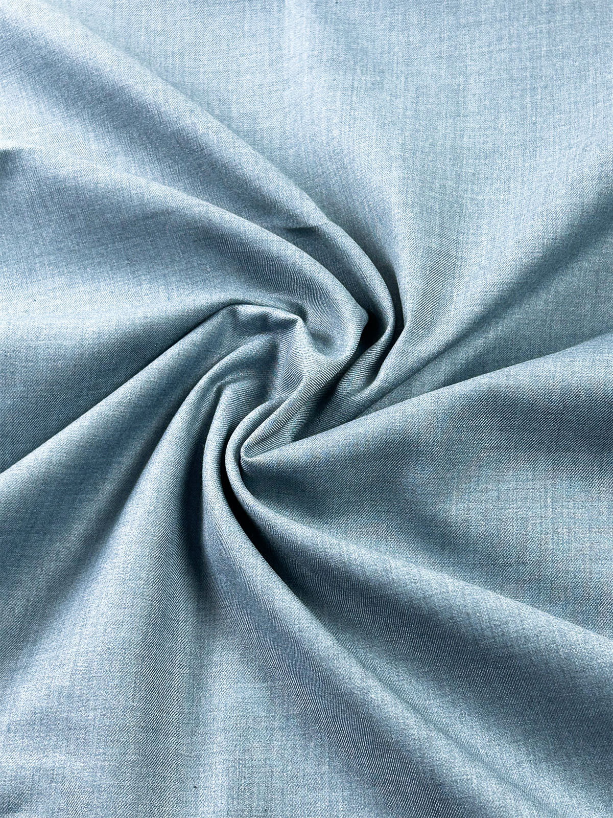 Dusty Steel Blue Men's Suiting Fabric For Pant and Coat 01 MUS9