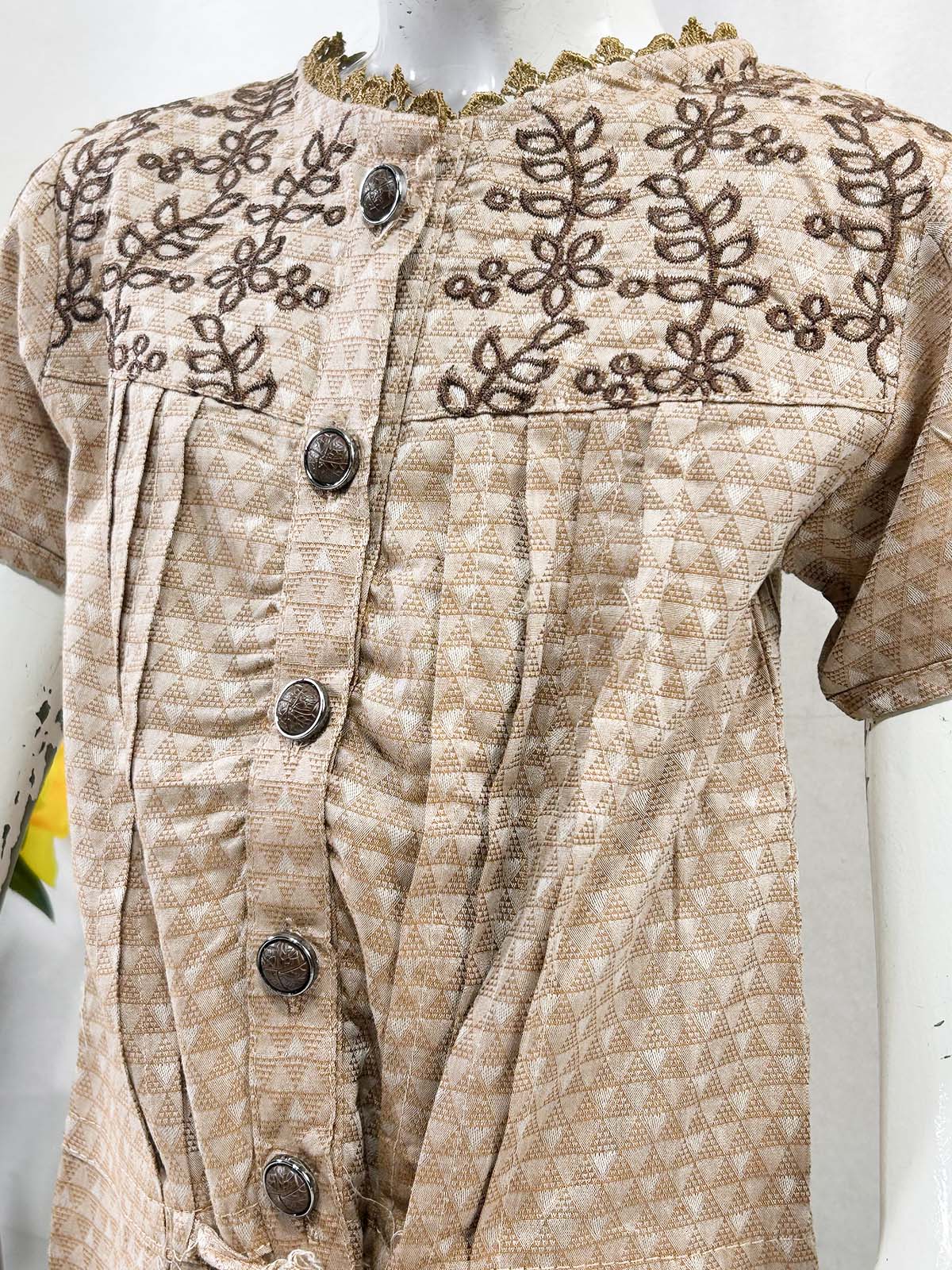 2Yr - 5Yrs Brown Suit For Girls OP GS418