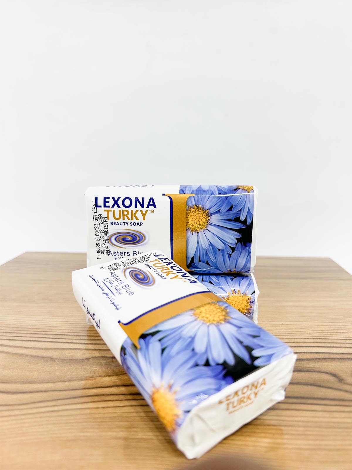 Pack of 3 Lexona Turky Asters Blue Beauty Soap