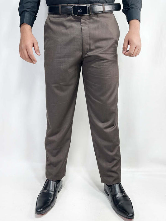 Dark Brown Formal Dress Pant For Men MFP88