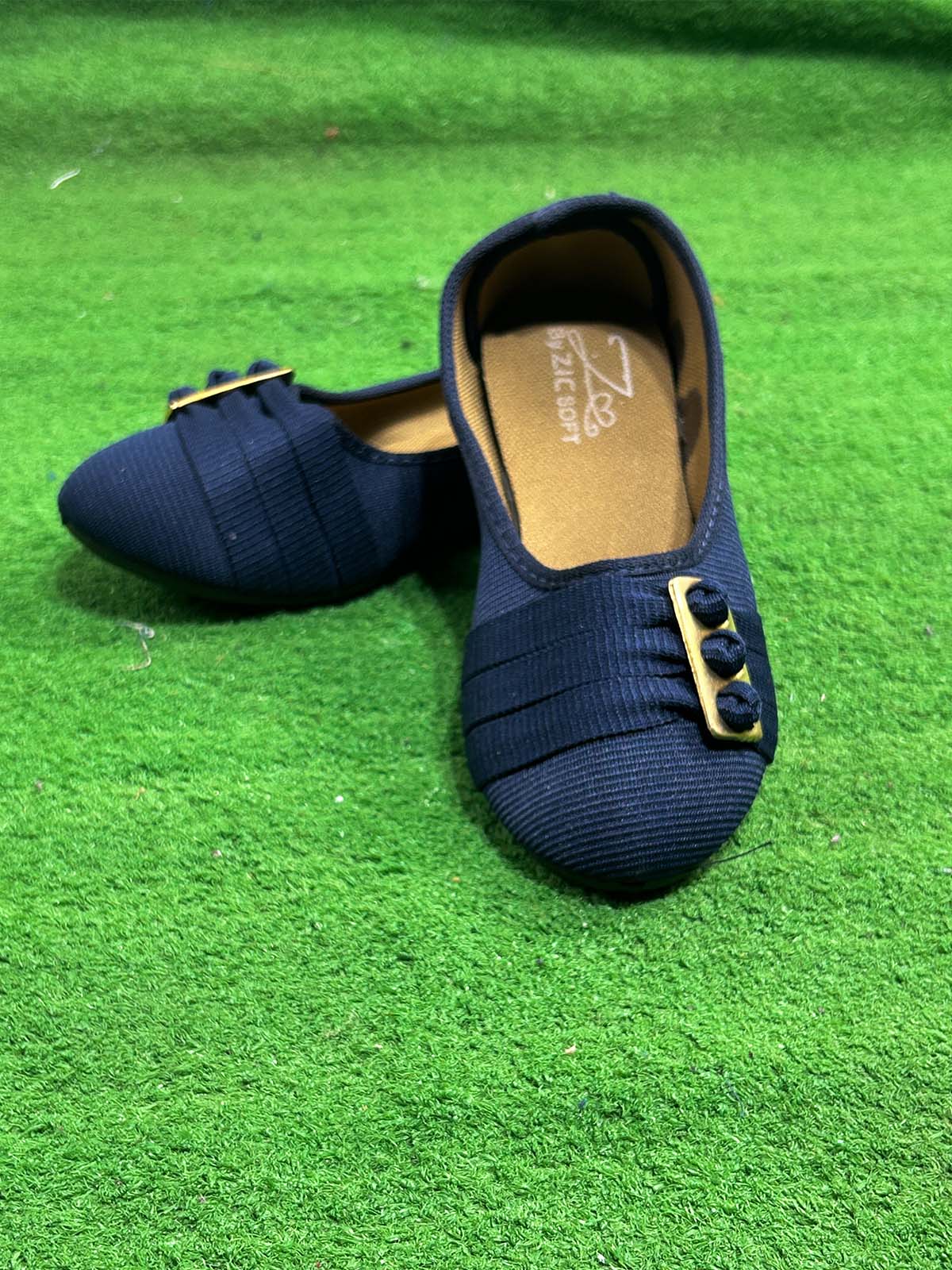 Navy Blue Casual Pumps For Women WP19