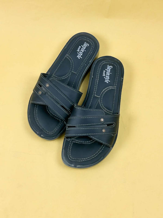 Black Casual Slipper for Women WS59