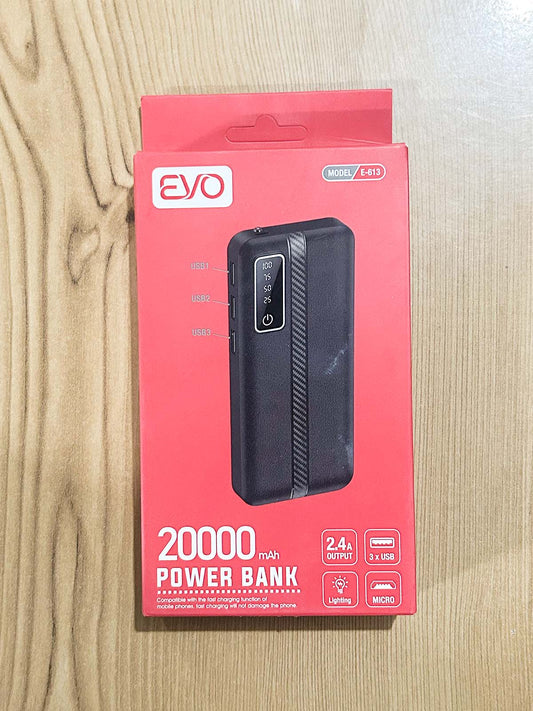 EVO E-613 20000 mAh Power Bank MA115