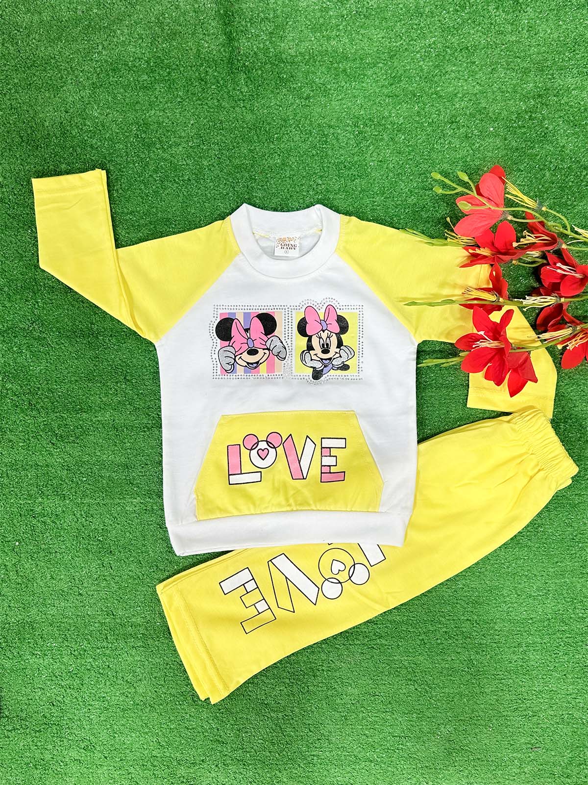 1Yr - 8Yrs Yellow Suit For Girls WG GS361