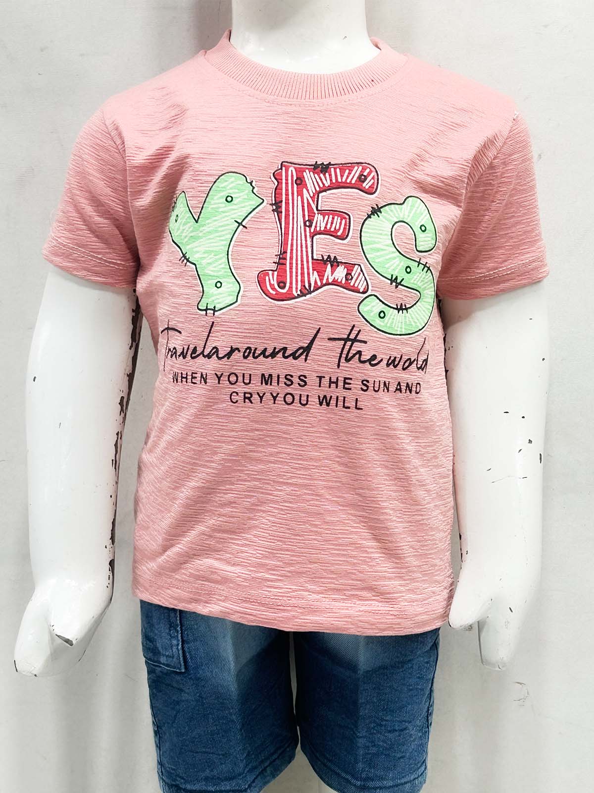 1Yr - 4Yrs Yes Pink Suit For Kids RZ BS736