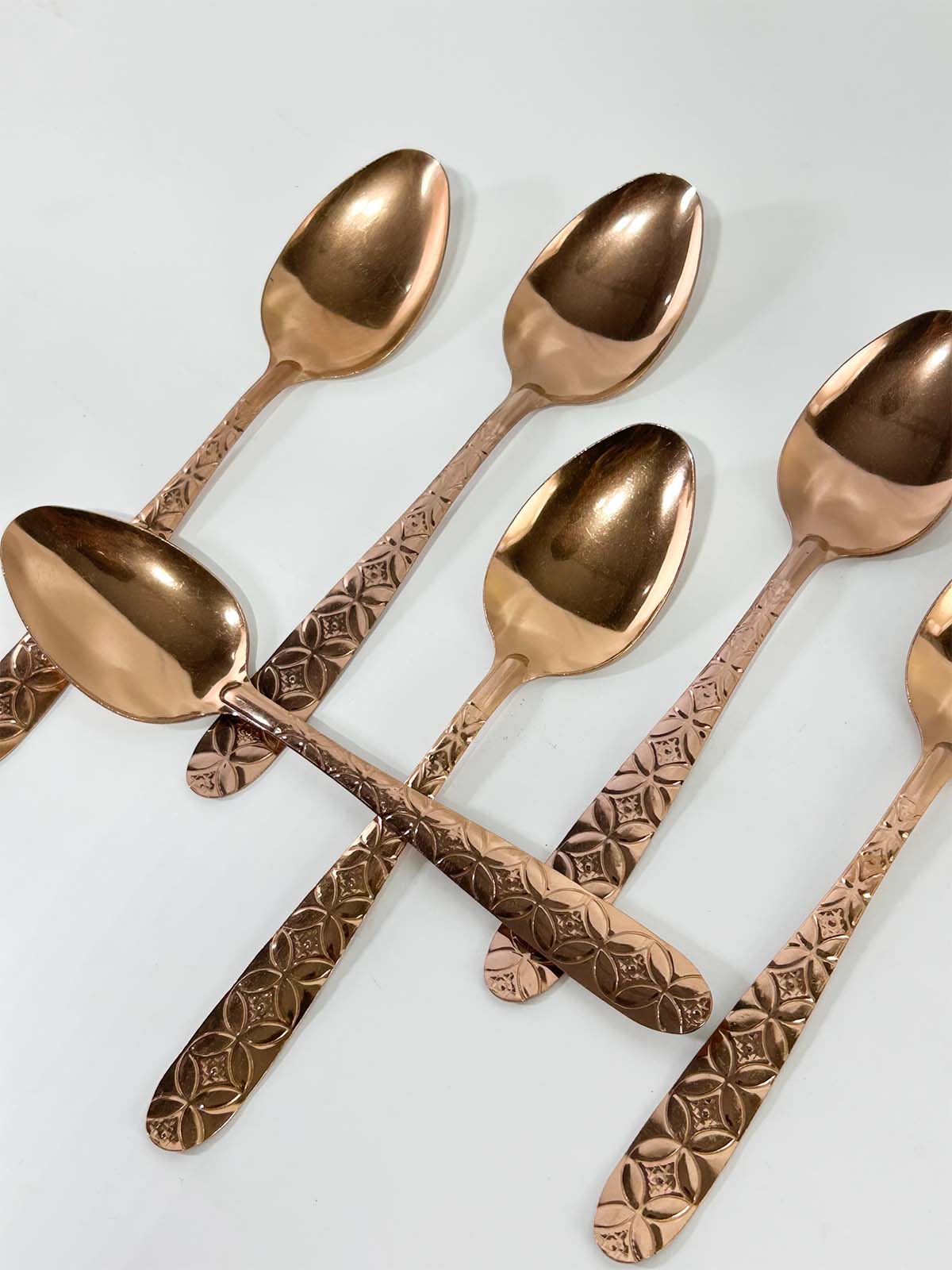 Pack of 6 Stainless Steel Table Spoons 02 D116