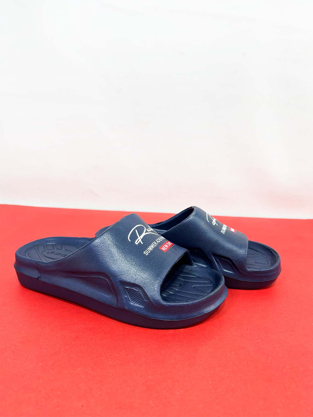4Yrs - 13Yrs Blue Casual Soft Slippers for Kids KS34