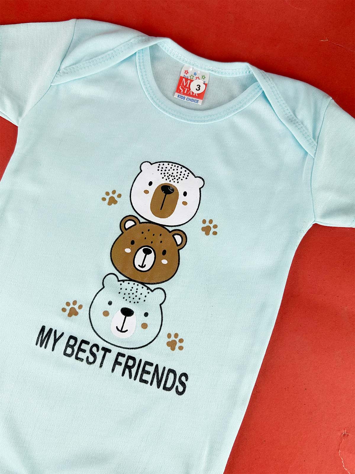 6Mth - 12Mth Sky Blue Romper For Newborn NBR156