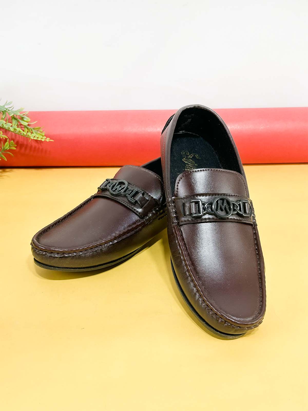 Brown Loafers for Men ML95