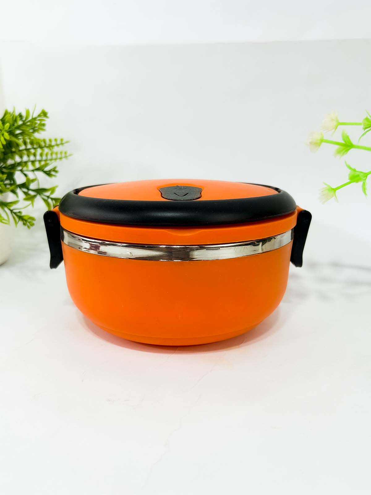 Orange Layers Stainless Steel Lunch Box 700ml WTB40