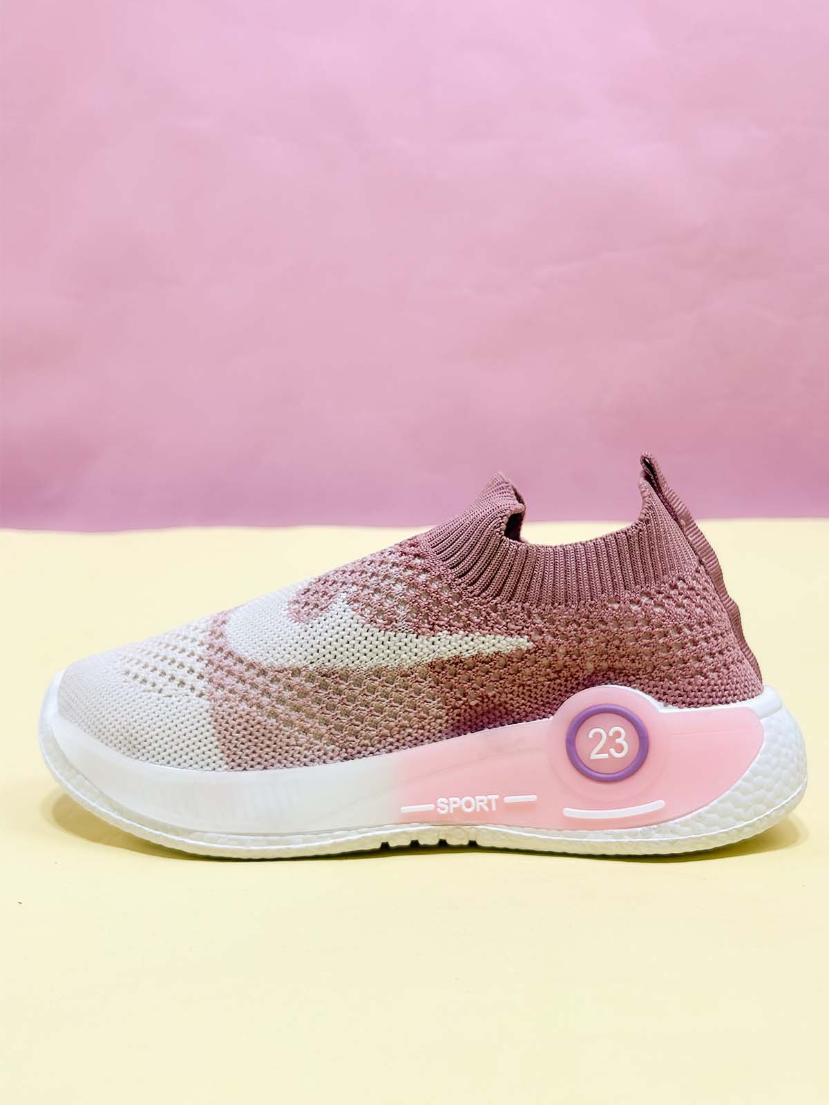 1Yrs - 12Yrs Pink Casual Sneakers For Kids BJ56