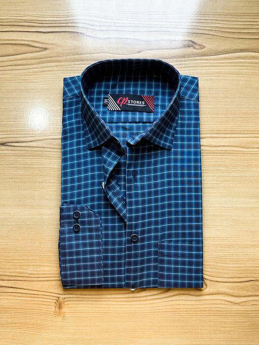 Blue Box Formal Dress Shirt For Men MFS456