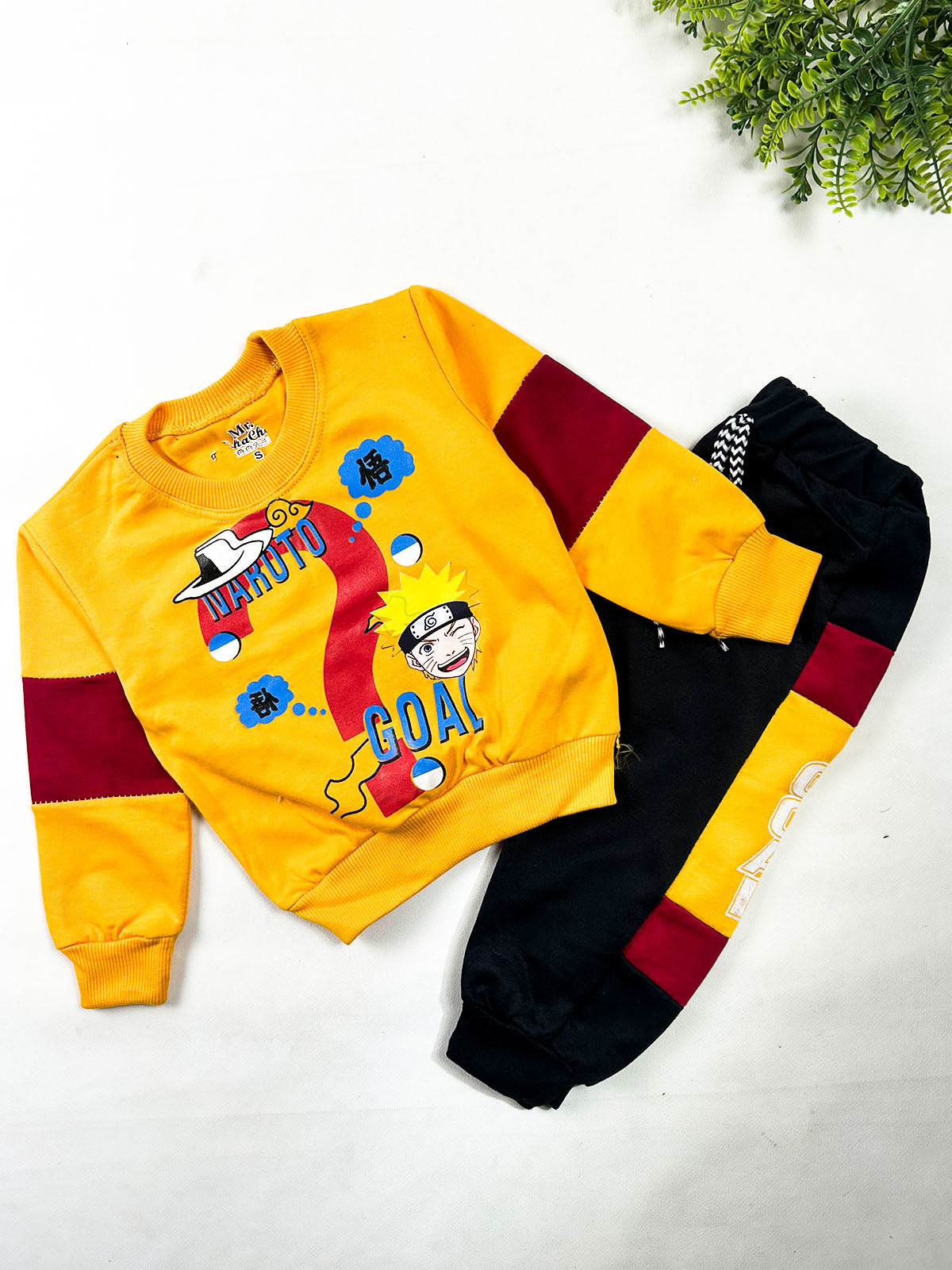 1Yr - 4Yrs N Yellow Suit For Kids BS821