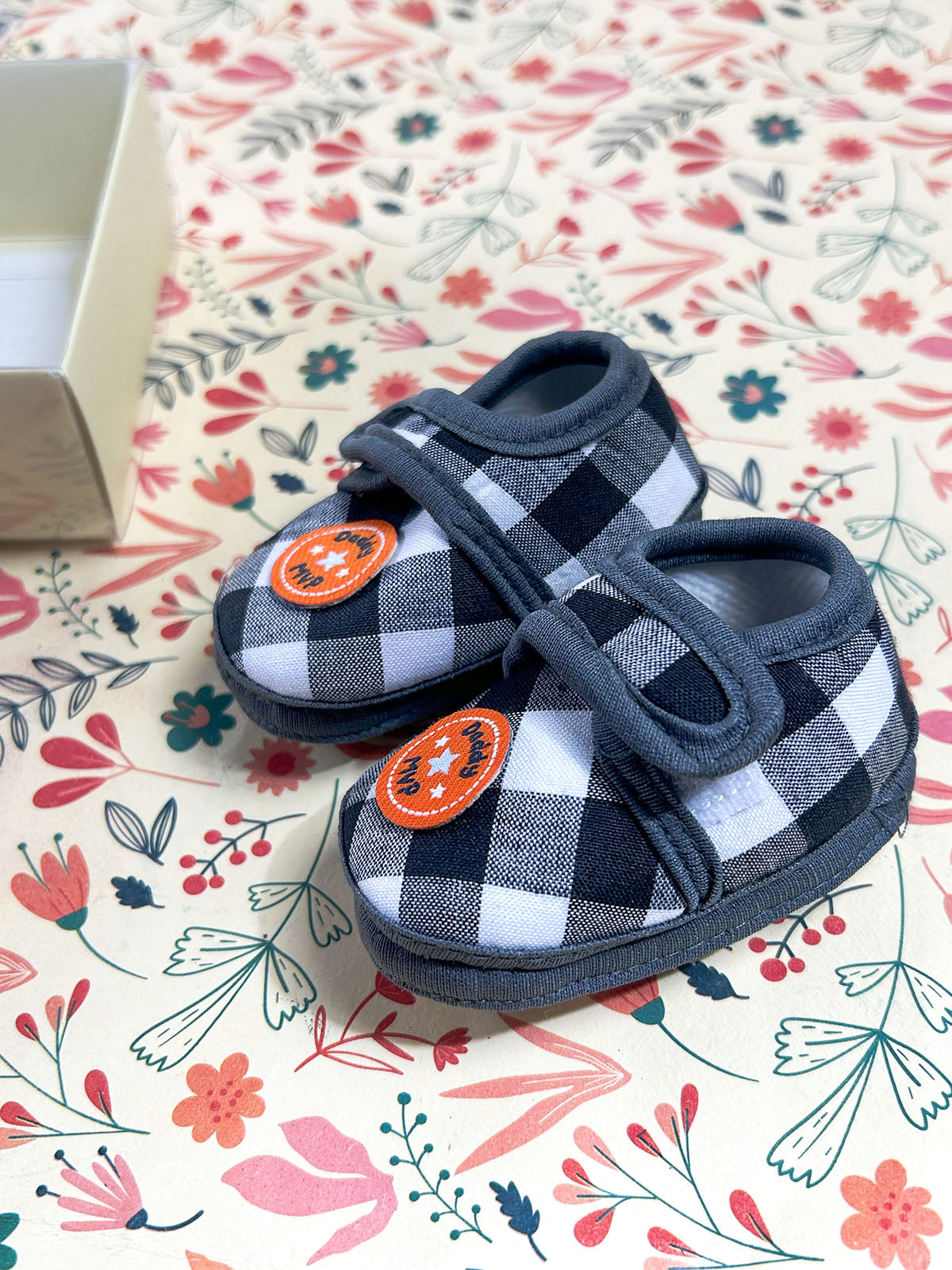 Grey Bootie For Newborn NB119