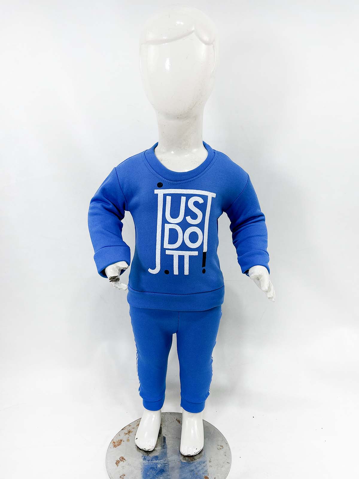 3Mth - 9Mth Fleece Blue Suit For Newborns NBS659