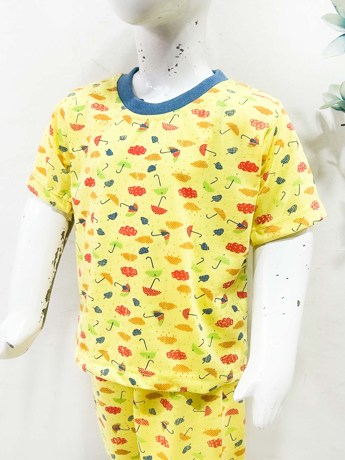 1Yrs - 5Yrs Yellow Jersey Night Suit For Kids NG BNS40