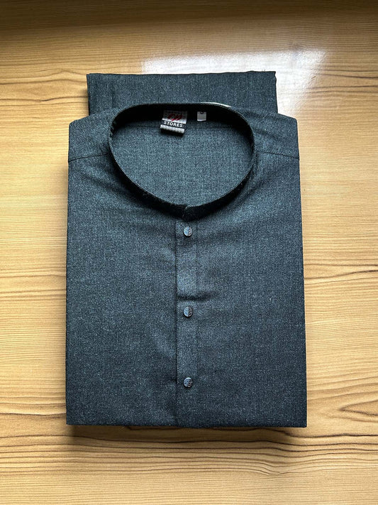 823-2 Woollen Stitched Suit Kameez Shalwar For Men MSK313