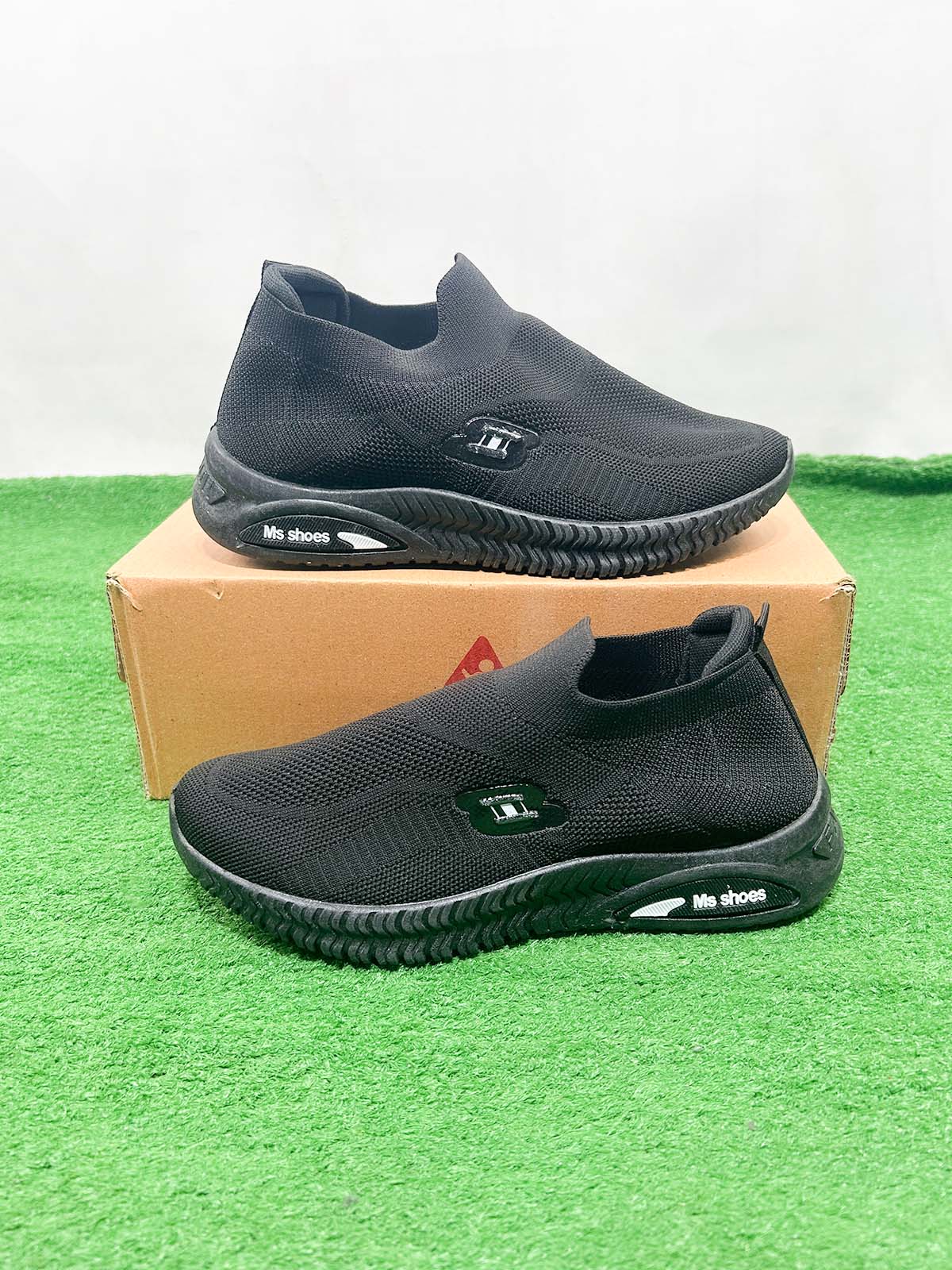Black Casual Sneakers For Men MJS204