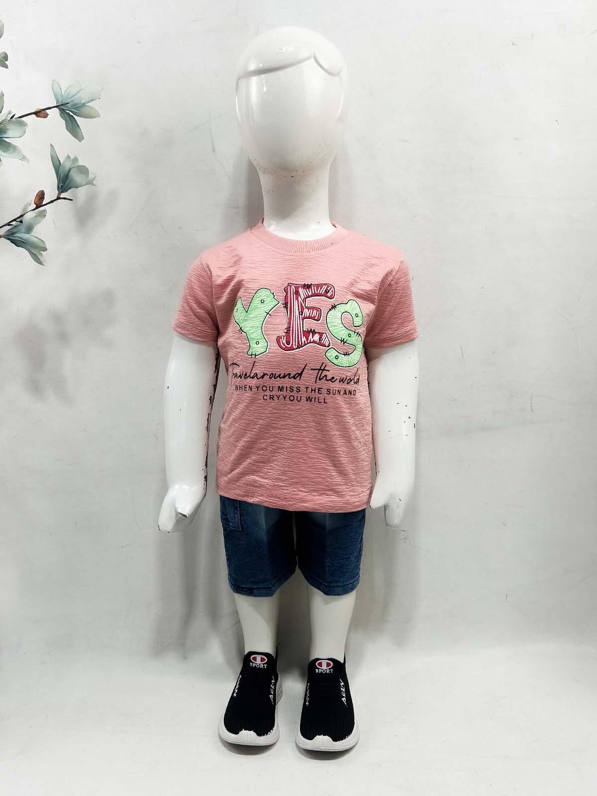 1Yr - 4Yrs Yes Pink Suit For Kids RZ BS736