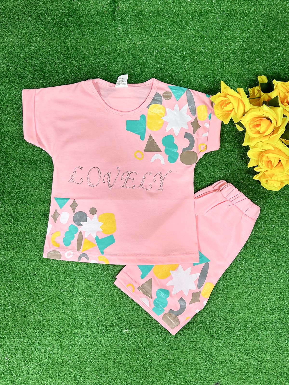 0Mth - 4Yrs Pink Suit For Girls WG GS369