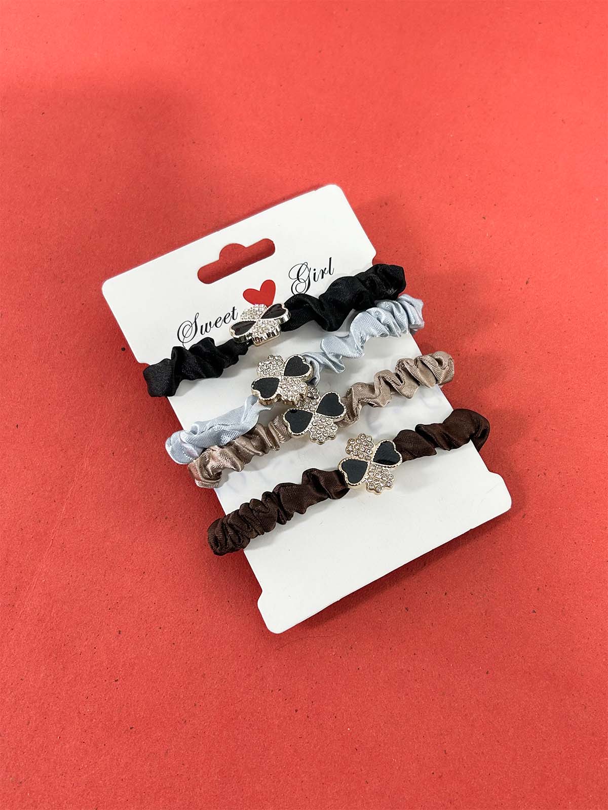 Pack Of 4 Hair Accessories For Girls GHC99