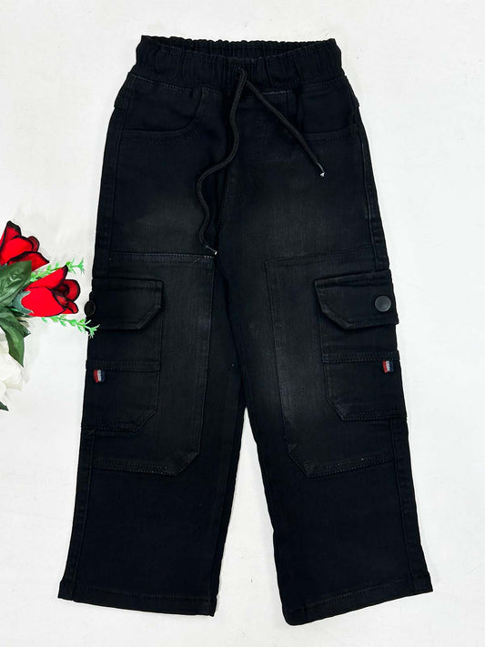 5Yrs - 15Yrs Black Demin Jeans For Boys BJ30